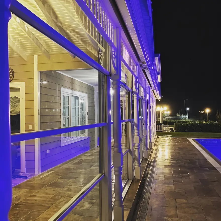Pergola ve tente uygulaması