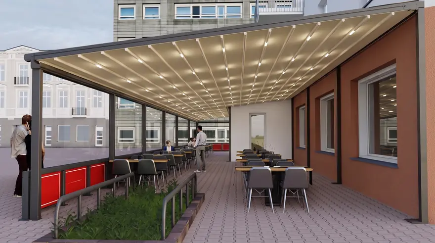 Pergola · 220 m² — İsveç