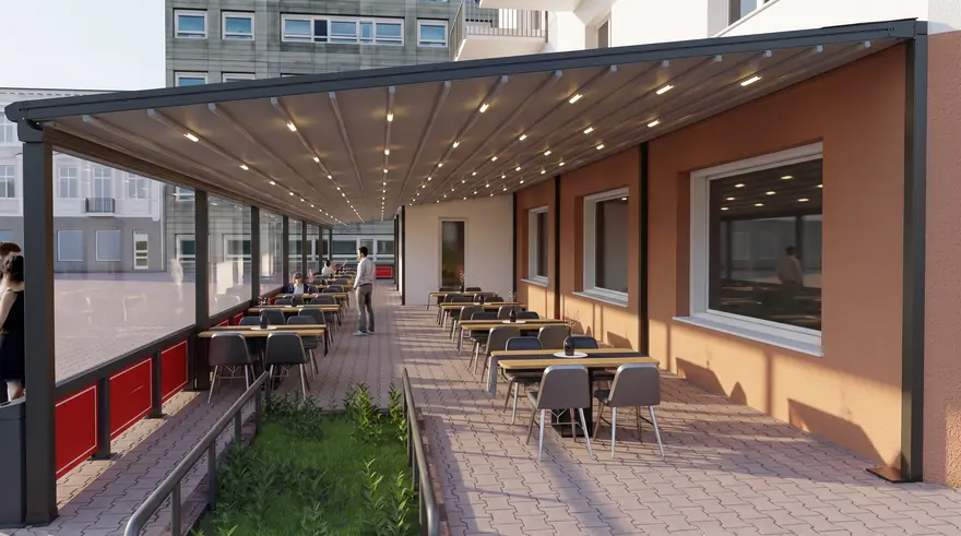 Pergola · 220 m² — İsveç
