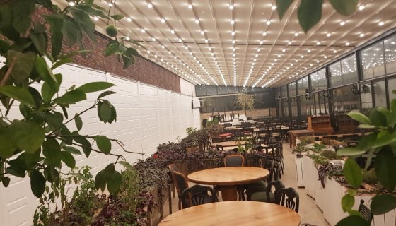 Milano 250m2 pergola gyotin uygulaması