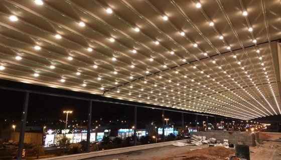 Suudi Arabistan /Medine 750M2 pergola uygulaması