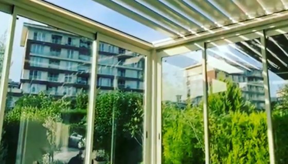 Giyolüx pergola ve tente sistemleri